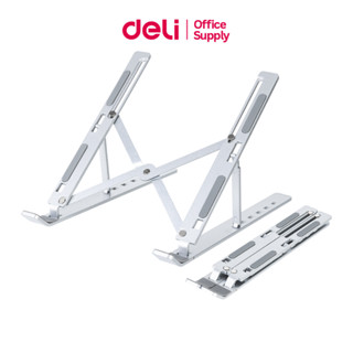 Deli ขาตั้งแล็ปท็อป ขาตั้งโน๊คบุ๊ค กันลื่น ปรับได้ 6 ระดับ ส…