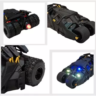 โมเดลรถแบทแมน Batman Batmobile Tumbler มีไฟ-มีเสียง ระบบ Pull Back เปิด-ปิดได้ ของเล่นรถแบทแมนสุดเท่ 436911 #