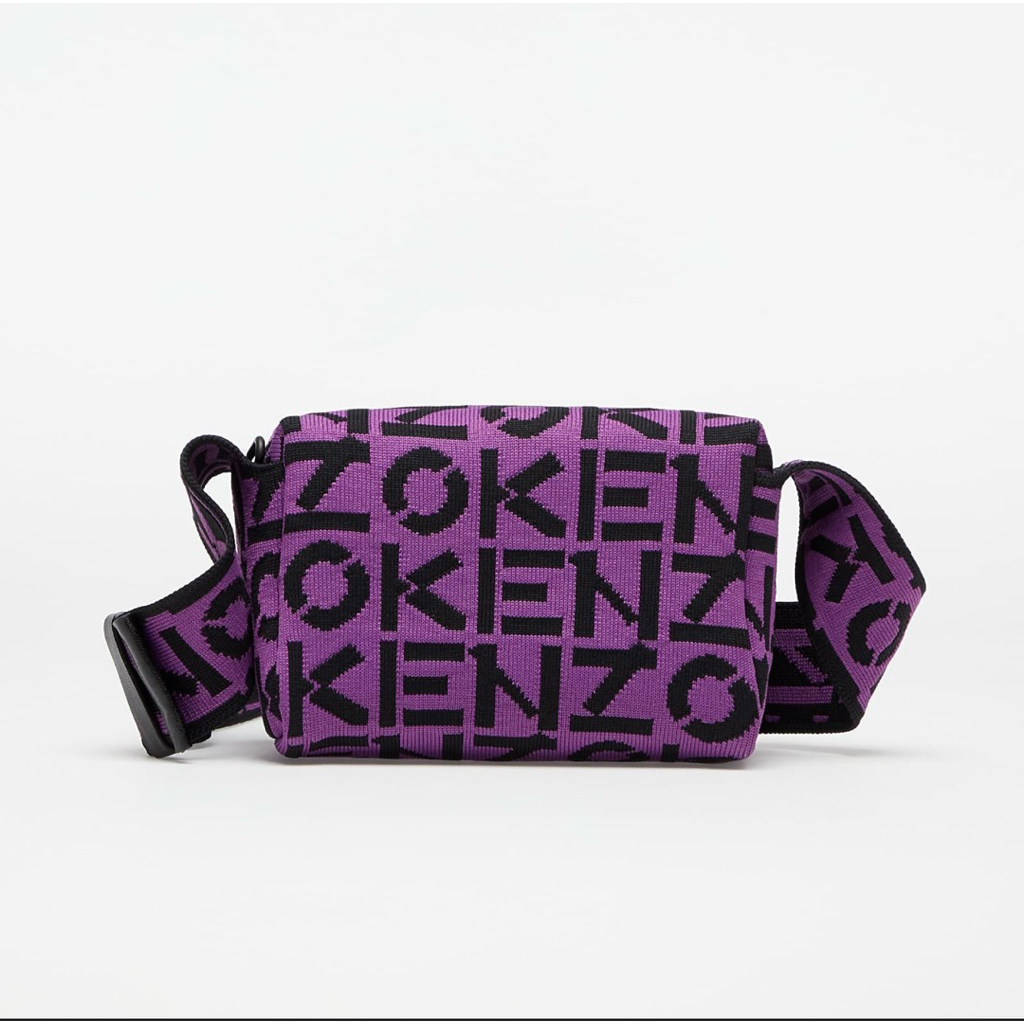used กระเป๋า KENZO สีม่วง  💕