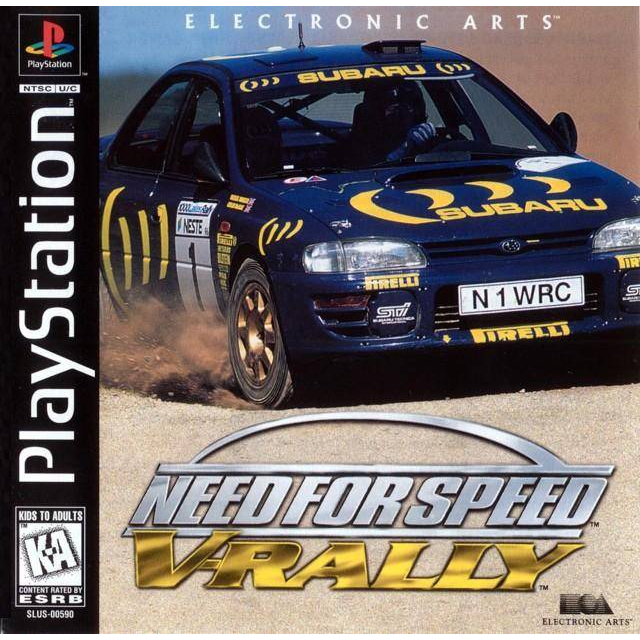 [PS1] Need for Speed : V-Rally (1 DISC) เกมเพลวัน แผ่นก็อปปี้ไรท์ PS1 GAMES BURNED CD-R DISC