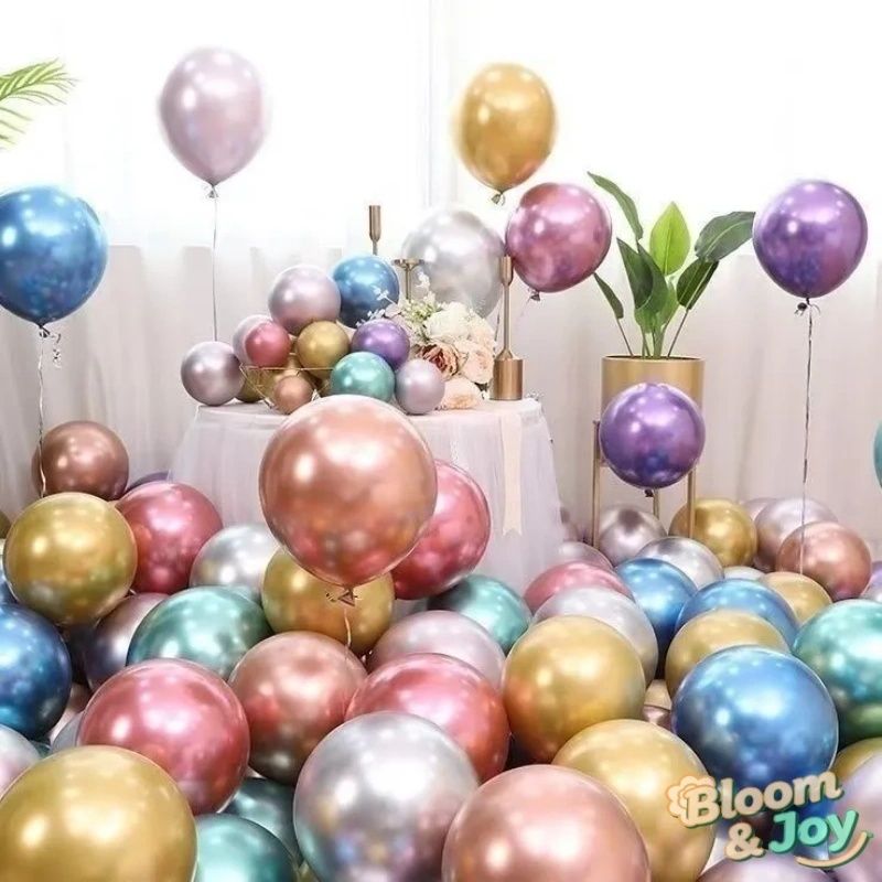 ลูกโป่งเทศกาล ลูกโป่งเมทัลลิก ลูกโป่งมุก