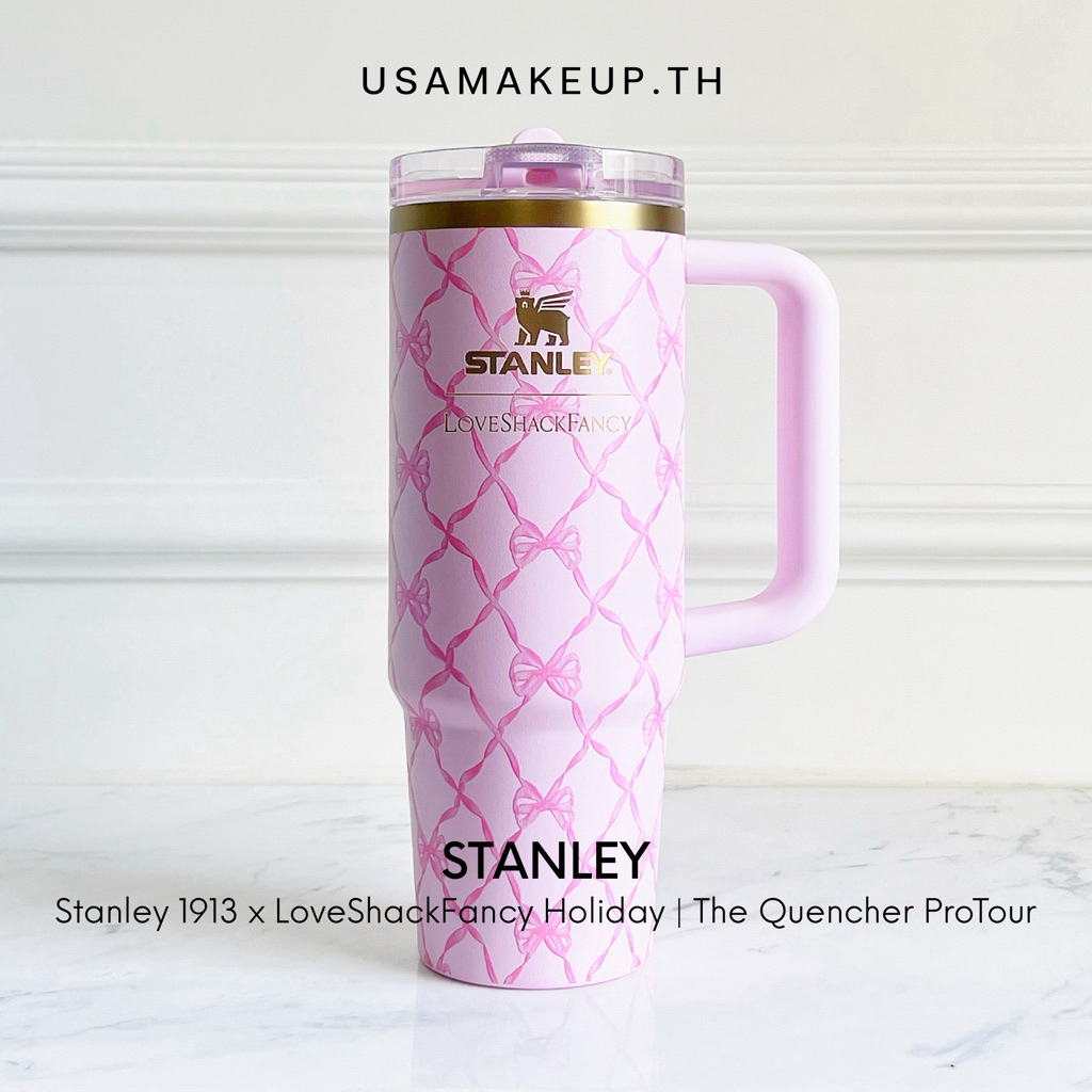 Stanley 1913 x LoveShackFancy Holiday The Quencher ProTour 30 oz มีตำหนิ พร้อมส่ง & แท้
