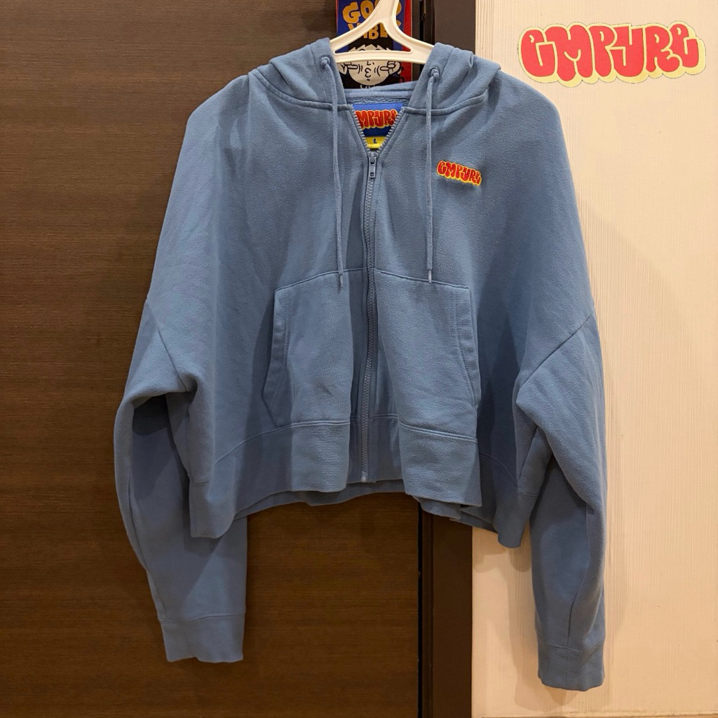 เสื้อสเก็ตทรงครอบ Empyre Crop Hoodie อก 54 นิ้ว 🇺🇸