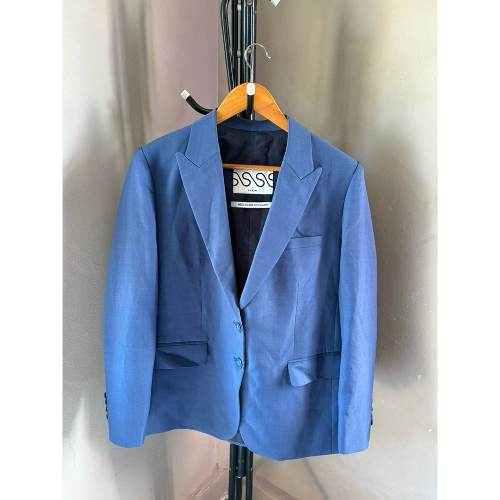 Blazer Sarin สีฟ้า szM