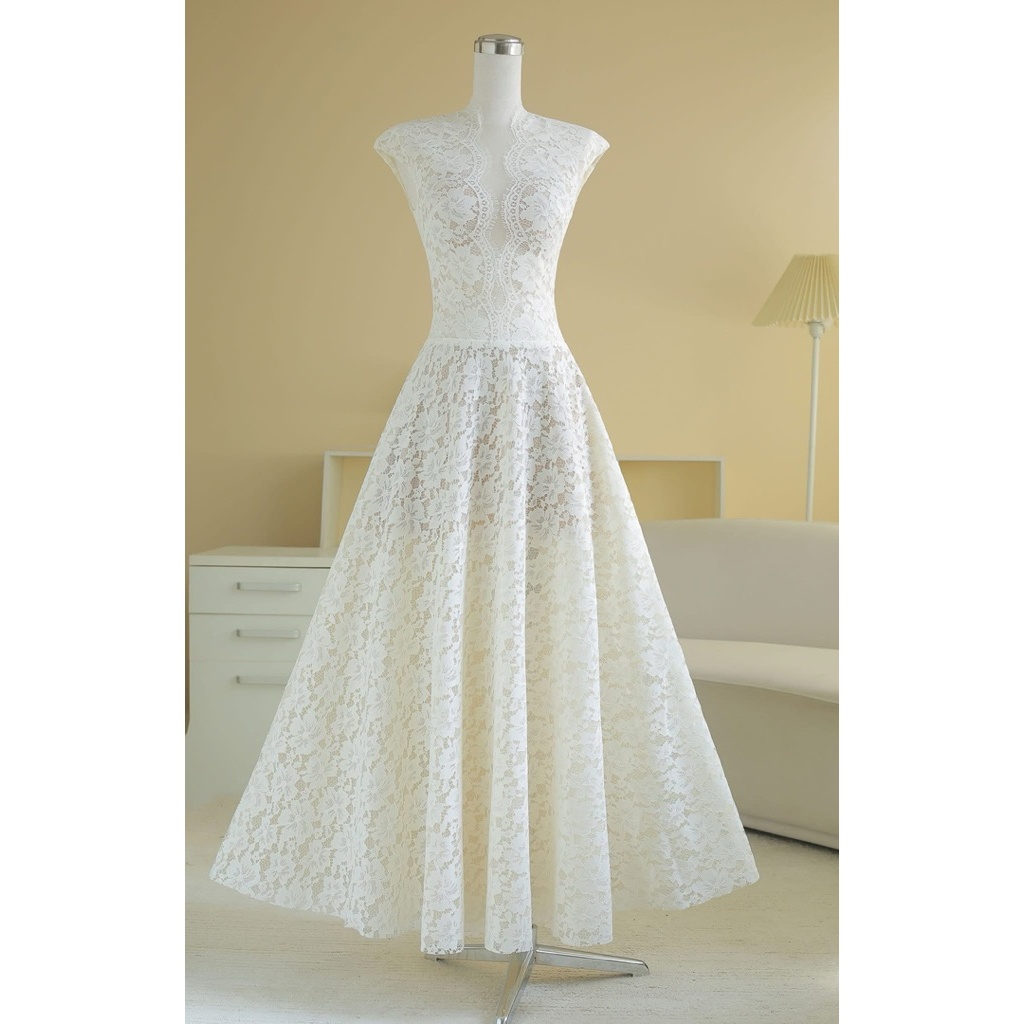 🎀Brand : sovintage olia dress (สินค้าพรีออเดอร์)