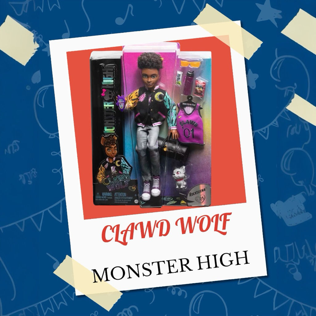 มอนสเตอร์ไฮ ลอด วูล์ฟ 👻 MONSTER HIGH 🕯️  CLAWD WOLF