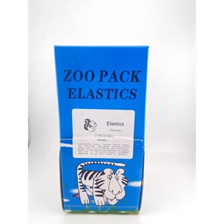 ยางดึง ฟัน ยางจัด ฟัน ขนาด 1/8 3.5 ออนซ์ Zoo plas tic pack ซองละ 80-100 วง