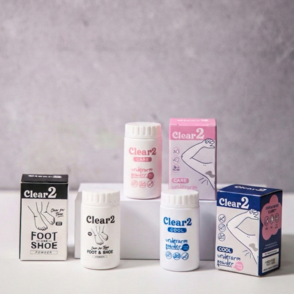 โปร 3 ขวด Clear2 (ฟ้า 1 ขวด,ชมพู 1 ขวด,ดำ 1 ขวด) 3สูตร