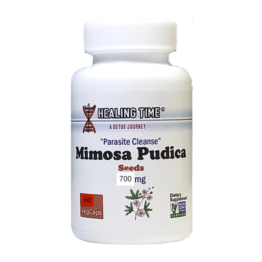 ส่งจากไทยคะMimosa Pudica Seeds 700mg (60 VegCap) เมล็ดไมยราบ(เมล็ดหญ้างับ)700มิลลิกรัมDietary Supplement- Kills parasite