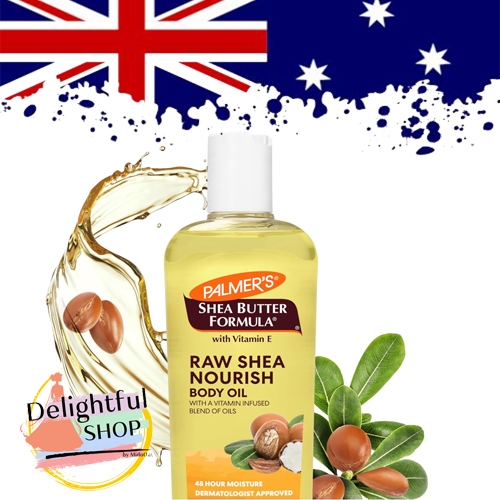 ออยล์บำรุงผิว ขนาด 250mL (Palmer’s Shea Butter Body Oil)