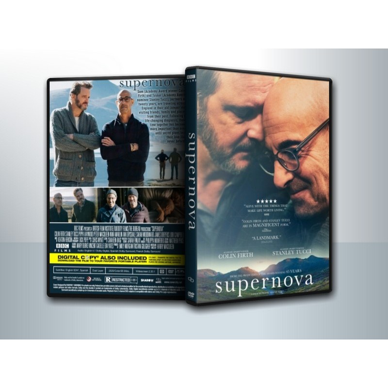 [ DVD Movie มีปก+สกรีนแผ่น ] Supernova (2020) กอดให้รักไม่เลือน ( 1 DVD )