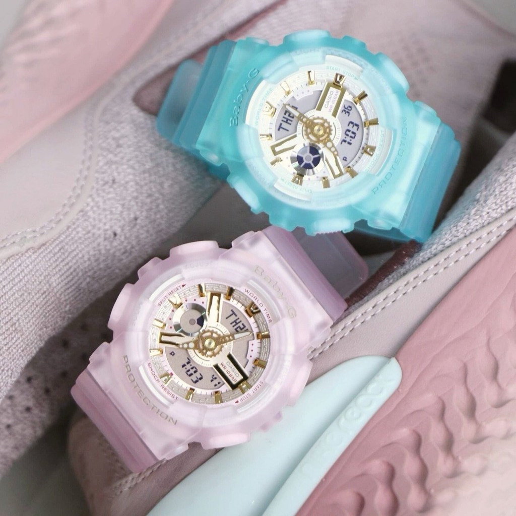 Casio Baby-G นาฬิกาข้อมือ รุ่น BA-110BC,BA-110CR,BA-110DC,BA-110DE,BA-110NR,BA-110SC,BA-110TP,BA-110
