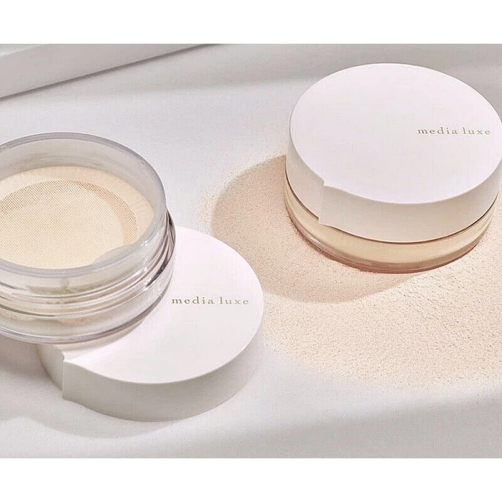 Kanebo Media Luxe Face Powder 14 g. แป้งฝุ่น พร้อมพัฟนุ่มๆในตลับ