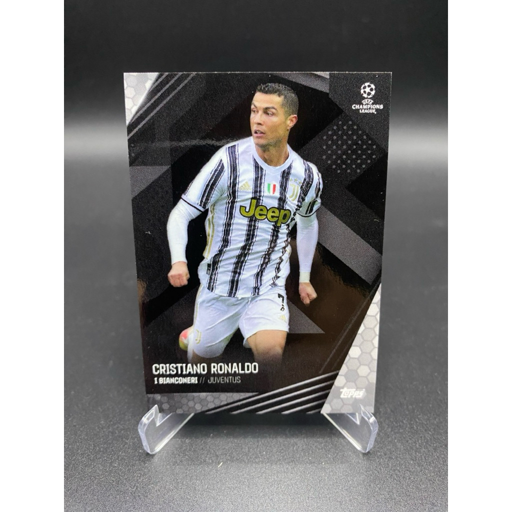 การ์ดฟุตบอล ⚽️ Cristiano Ronaldo | 2020-21 Topps – Juventus (Base Card)