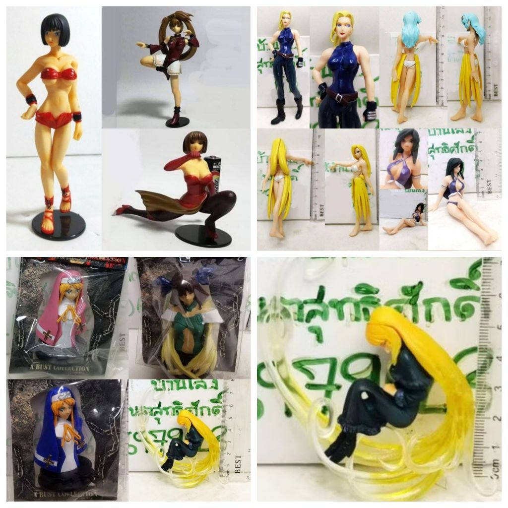 (แท้/มือ1)⭐Guilty Gear X 3" figure Bust Collection Bridget  Anna Tekken 3 YUJIN