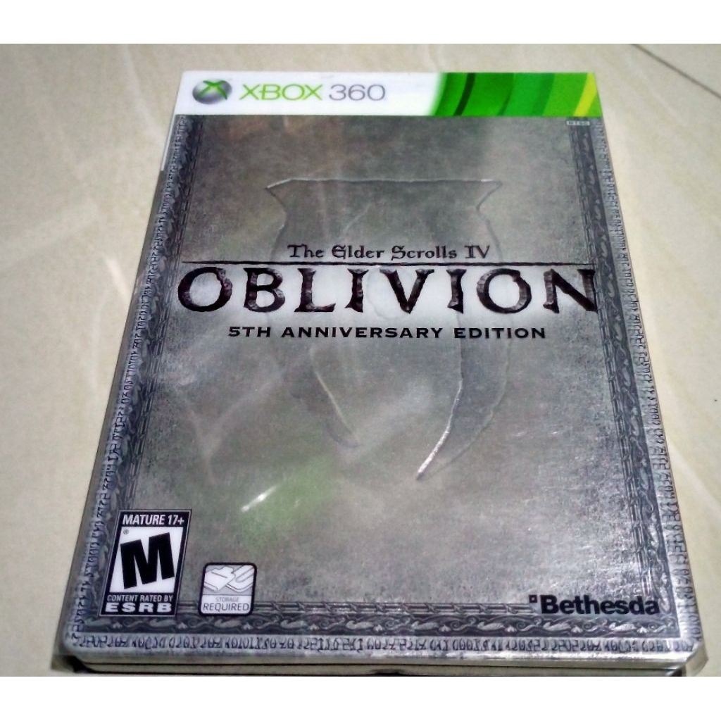 Steel Box (กล่องเหล็ก) Xbox 360 The Elder Scrolls IV  Oblivion  .