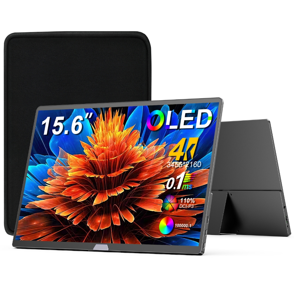 UPERFECT OLED Portable Monitor 4K  จอภาพสําหรับเล่นเกมแบบพกพา15.6inch Mobile Display[ส่งจากประเทศไทย