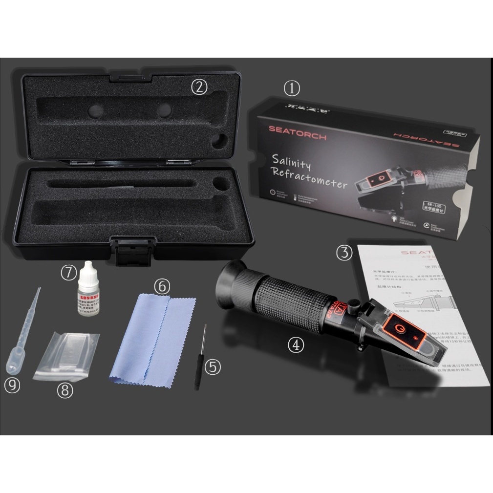 SeaTorch Salinty Refractometer