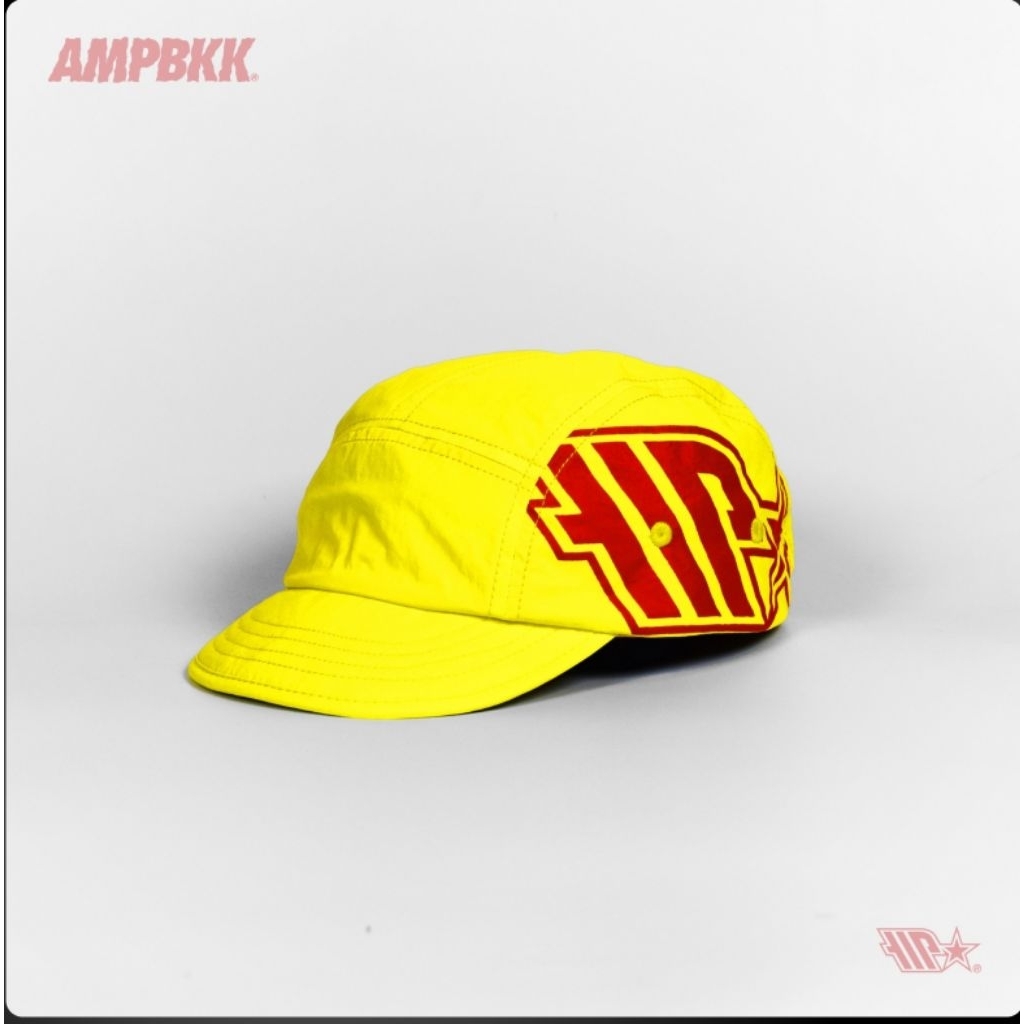 A.M.P. "LOGO-LIME" NYLON CAP
