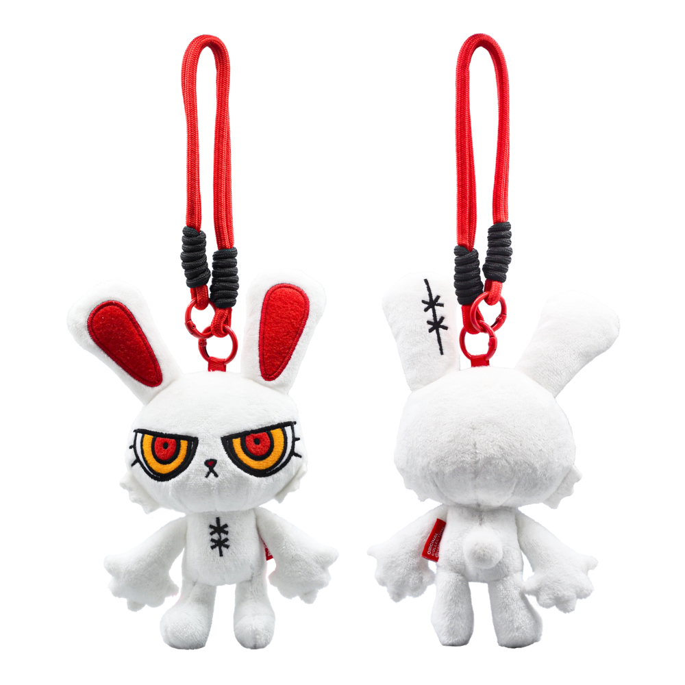 ตุ๊กตาพวงกุญแจ BLOODY BUNNY WRIST KEYCHAIN DOLL