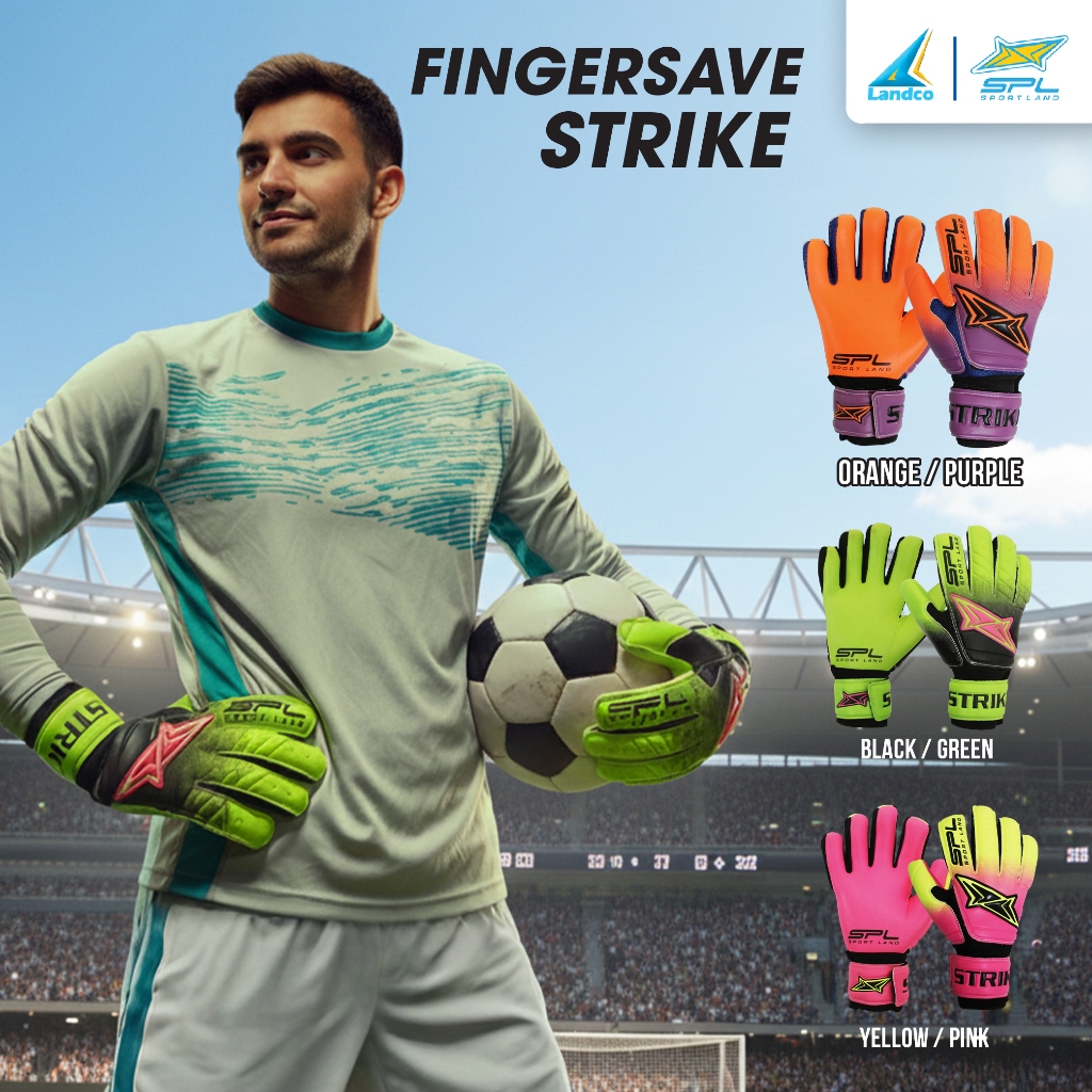 SPORTLAND Collection ถุงมือโกล์ว SPL Goal Gloves Strike  (590)