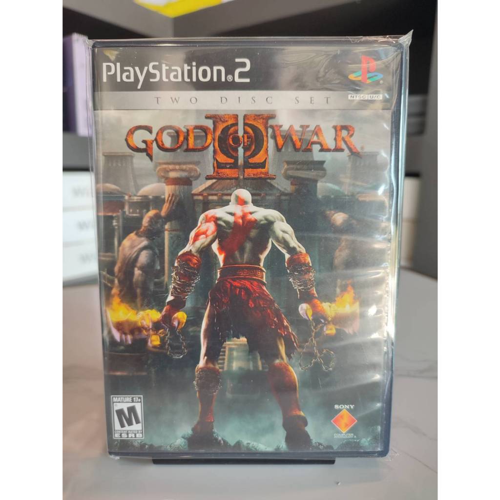 แผ่นแท้ PS2 USA God of War 2 เล่นได้ปกติ