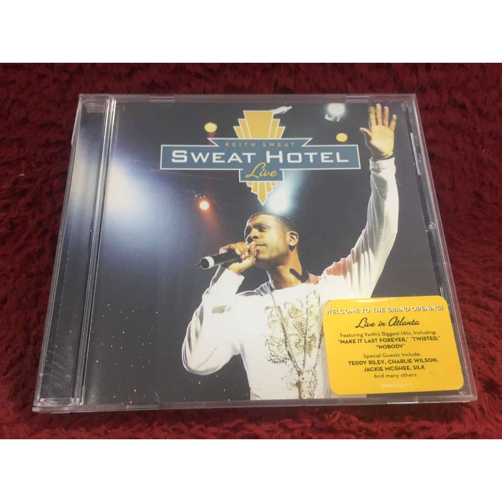 CD Keith Sweat – Sweat Hotel Live สภาพตามปก CA33-131