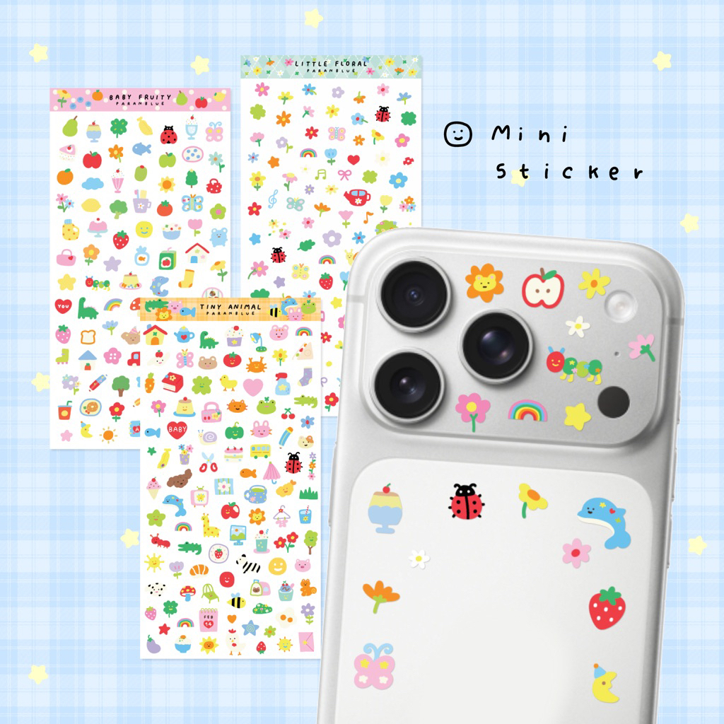 สติ๊กเกอร์จิ๋วแปะแพลนเนอร์ ไดอารี่ DIY เพิ่มความน่ารักให้ทุกสิ่ง