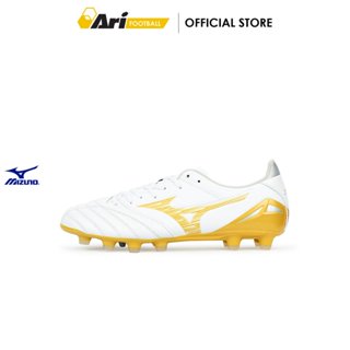 MIZUNO MORELIA NEO IV PRO FG - WHITE/MP GOLD (P1GA263450) รอ…