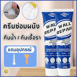 ครีมฉาบผนัง 250g อุดรอยร้าวผนัง รูตะปู รอยร้าว ซ่อมได้ในครั้งเดียว ปกปิดที่แข็งแกร่ง ปกปิดที่แข็งแกร่งครีมกาวซ่อม