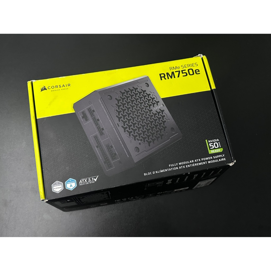 เพาเวอร์ซัพพลาย(power supply) CORSAIR RM750E ATX 3.1 (750W CYBENETICS PLATINUM )