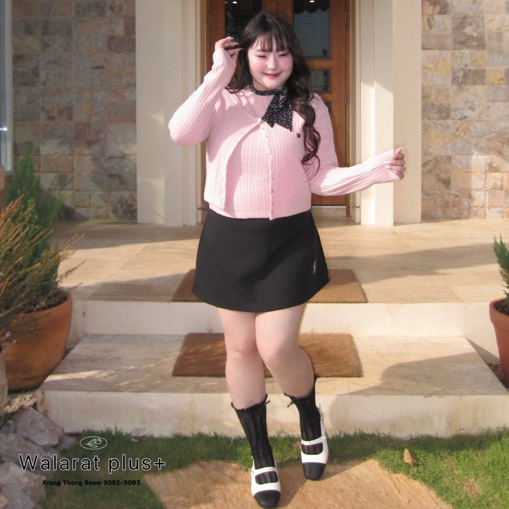 .(เอว32-44)⭐️NeNe’ Skirt⭐️รุ่นเนเน่ กระโปรงทรงเอ ไซส์ใหญ่ มีซับใน ใส่กับอะไรก็สวย #Sk093 ราคา ถูกที่สุด ดีลบีเคเค แกลเลอรีภาพที่ 2