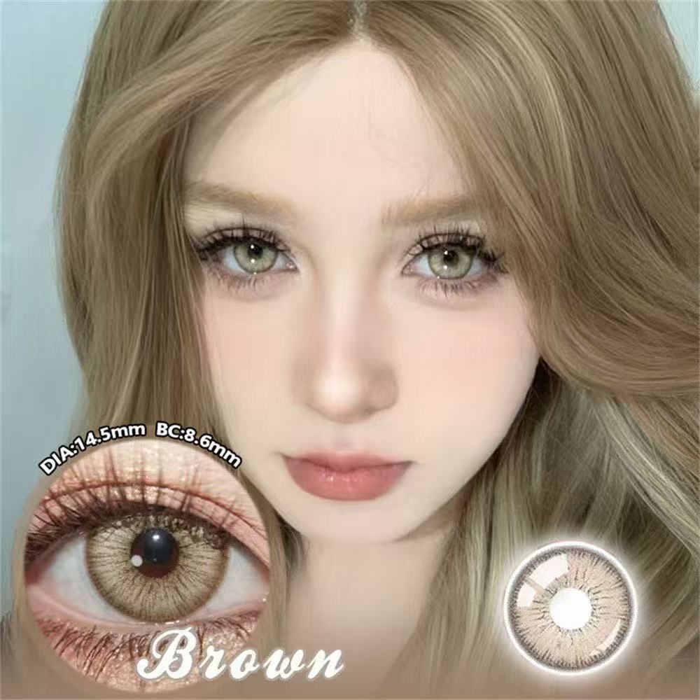 (COD)คอนแทคเลนส์สีเส้นผ่านศูนย์กลาง 14.5MM คอนเทค เลนส์ คอนแทคเลนส์ คอนแทคเลนส์เกาหลี คอนแทคเลนส์ราย