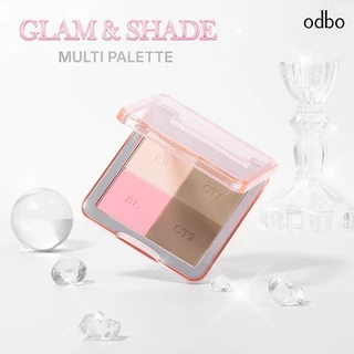 (OD1331) odbo Glam & Shade Multi Palette โอดีบีโอ แกลม แอนด์ เฉด มัลติ พาเลท 8.5 กรัม