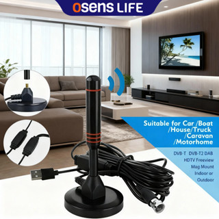 รุ่นเสาทีวีดิจิตอล เสาอากาศทีวีดิจิตอล Dvb-T2 ภายในบ้าน ราคา…