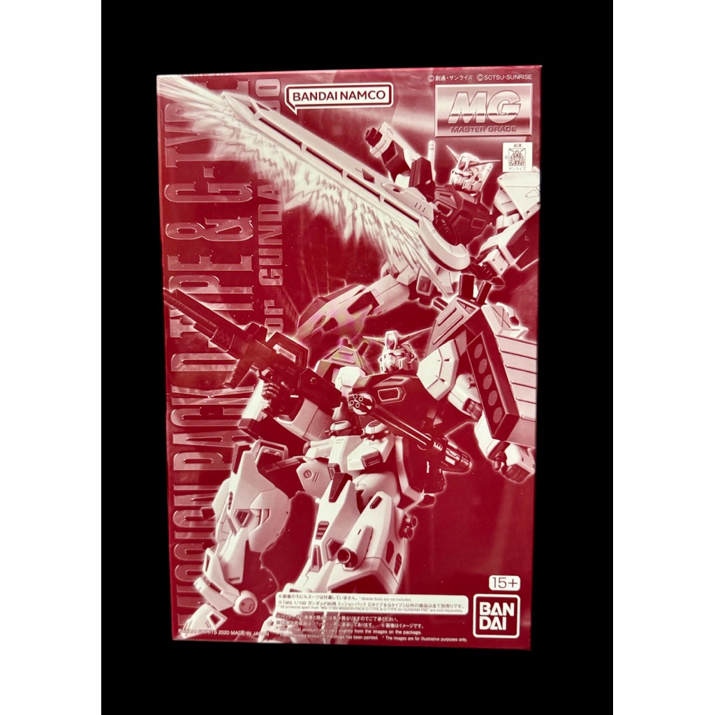 MG 1/100 Gundam F90 Mission Pack D Type & G