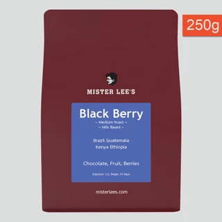 Black Berry Blend เมล็ดกาแฟคั่วกลางแบล็คเบอรี่เบลนด์