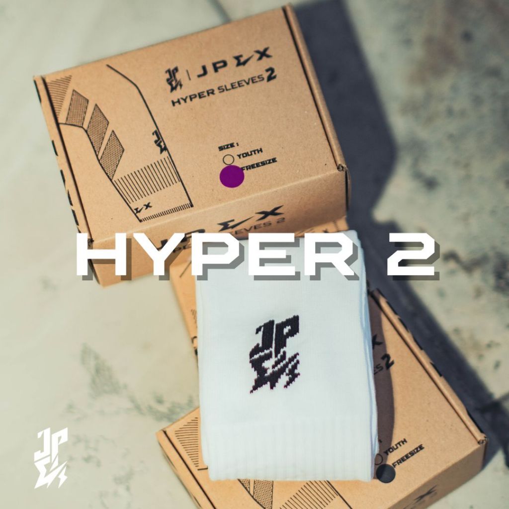 JPEX: HYPER SLEEVES - 2 ถุงเท้าตัดข้อรุ่นใหม่ นุ่มสบาย ระบายอากาศสะใจ