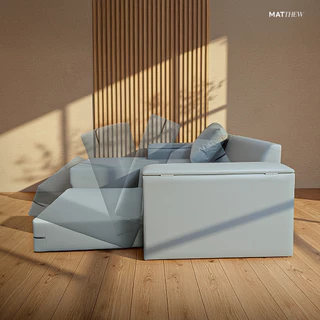 (Pre-Order) Future Living Sofa bed รุ่น Matthew โซฟาเบด โซฟาปรับเอนได้ หนัง/ผ้า นั่งสบาย