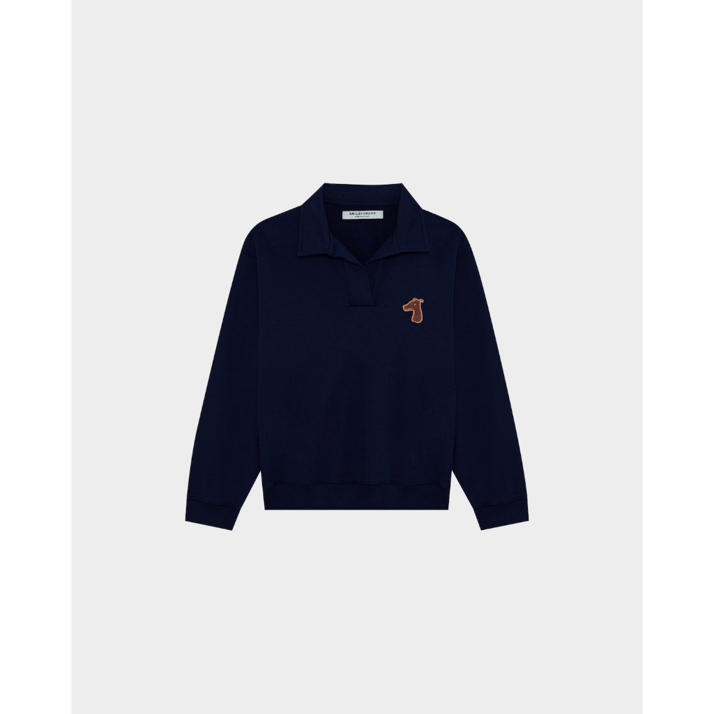 A25GD BESTIE POLO SWEATSHIRT (เสื้อโปโลแขนยาวสำหรับผู้หญิง)