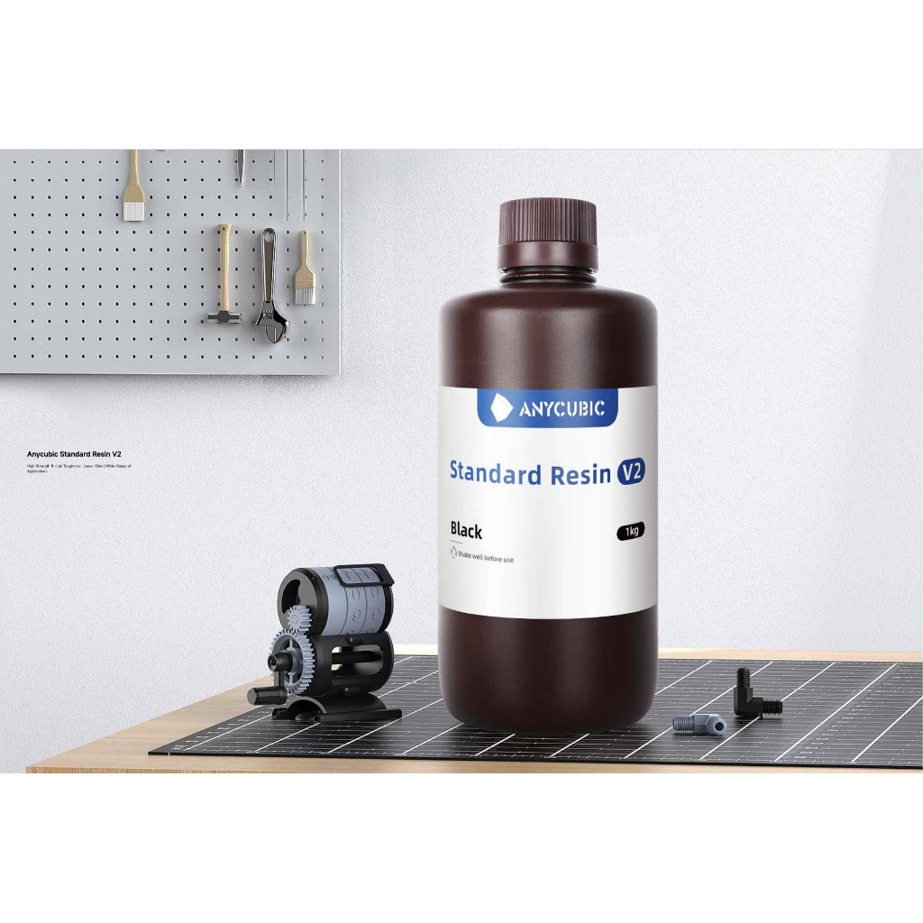 ANYCUBIC 1kg เรซิ่น 3D Printer Resin 1KG Standard Resin V2 405nm SLA for LCD Resin 3d printing