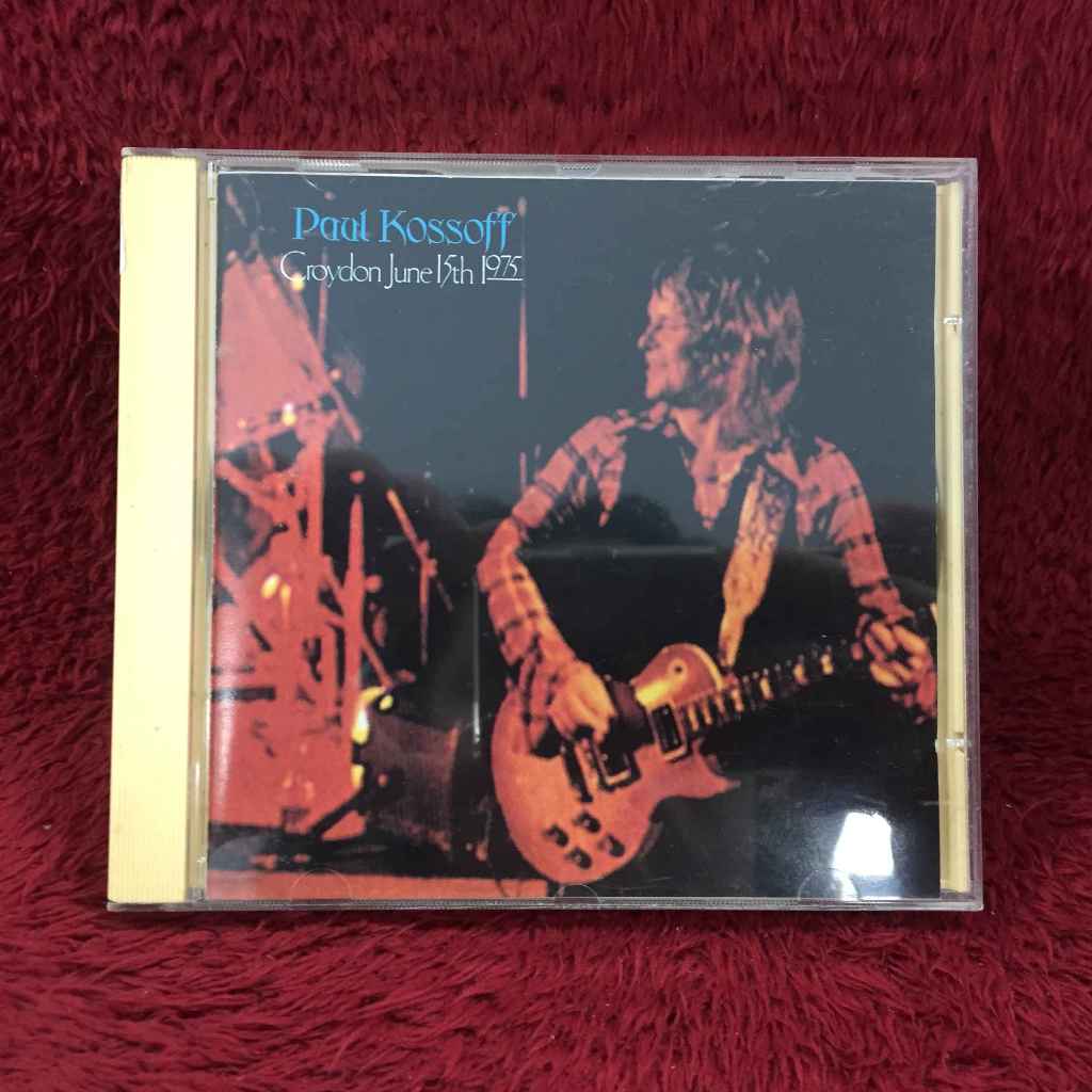 CD Paul Kossoff – Croydon June 15th 1975 สภาพตามรูปปก EA46-25