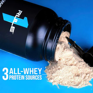 Rule1 Whey Blend Protein ขนาด 5 lb เวย์โปรตีน