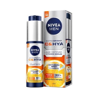 Niveamen Bright C&Hya Age Serum 45 Ml นีเวีย เอ็กซ์ตร้า ไบรท์ ซี แอนด์ ไฮยา เซรั่ม