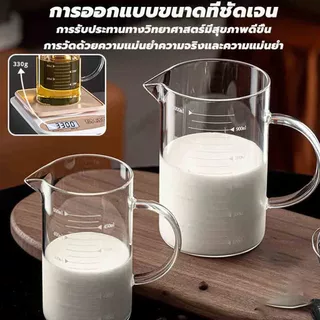 แก้วตวง​ ถ้วยตวง แก้วตวง​ทนความร้อน เข้าไมโครเวฟ ถ้วยตวงทนความร้อนสูง ถ้วยวัดแก้วบีกเกอร์ 250ml / 350ml/ 500ml / 1000ml