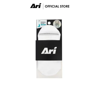 ARI ELITE TRACK GRIP RUNNING SOCKS - WHITE (AHW1669-02) ถุงเท้าวิ่ง อาริ ELITE TRACK GRIP สีขาว
