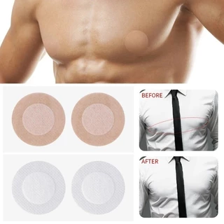 100 ชิ้นสติกเกอร์หัวนมทิ้งที่มองไม่เห็นสติกเกอร์หน้าอกไม่ทอ Bra Breast Patch Bra - less Pasties Pad ฝาครอบหัวนมสติกเกอร์