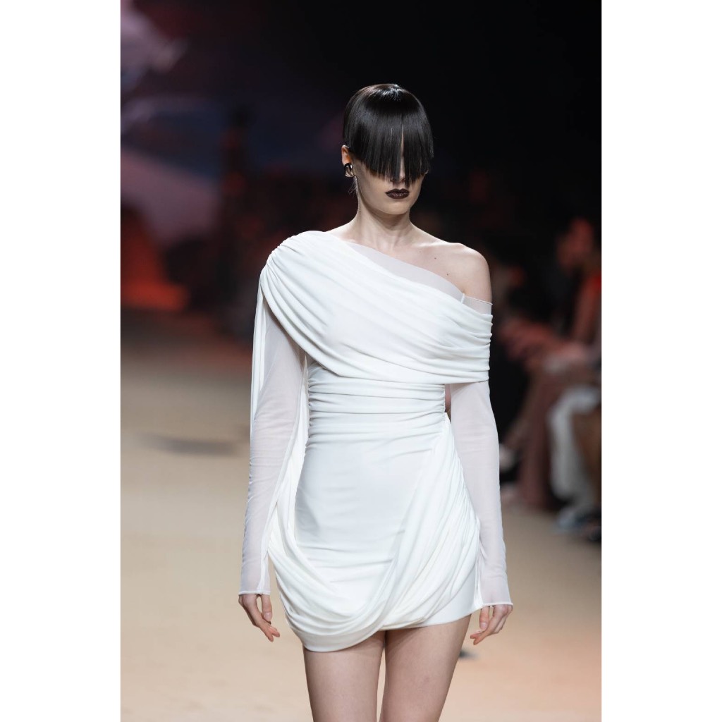 NICHP : The Silent Flow Collection : Laila dress เดรสผ้าตาข่าย (Pre-order 3-4 week)