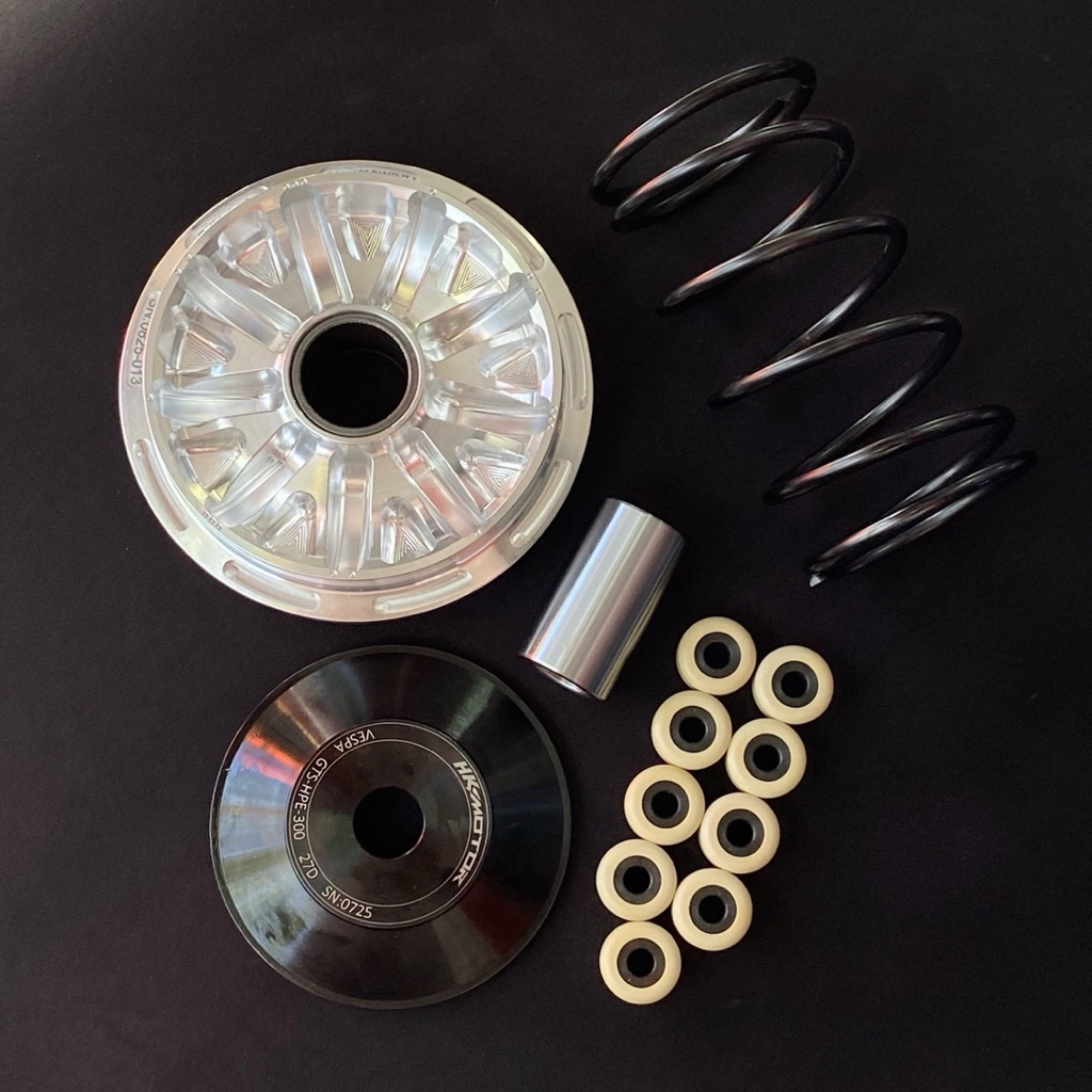 ชุดชาม HK MOTOR 🇹🇼 สำหรับ Vespa Sprint / GTS300 / GTV300 / Lambretta X300 / GPX Dz3 / Nmax / Aerox