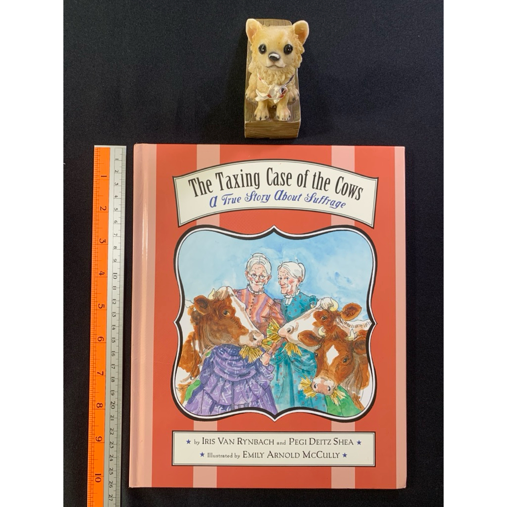 The Taxing Case of the Cows By Iris Van Rynbach (Pre-owned) หนังสือเด็กภาษาอังกฤษปกแข็ง
